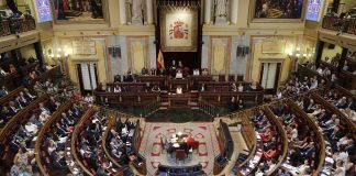 Congreso paralizado en España