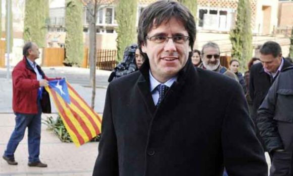 Líder separatista catalán