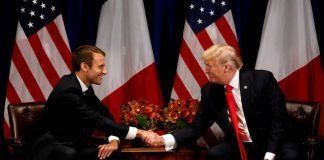 Trump y Macron discuten el acuerdo nuclear con Irán