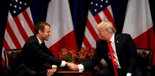 Trump y Macron discuten el acuerdo nuclear con Irán