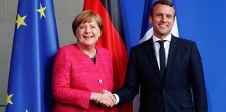 merkel y macron