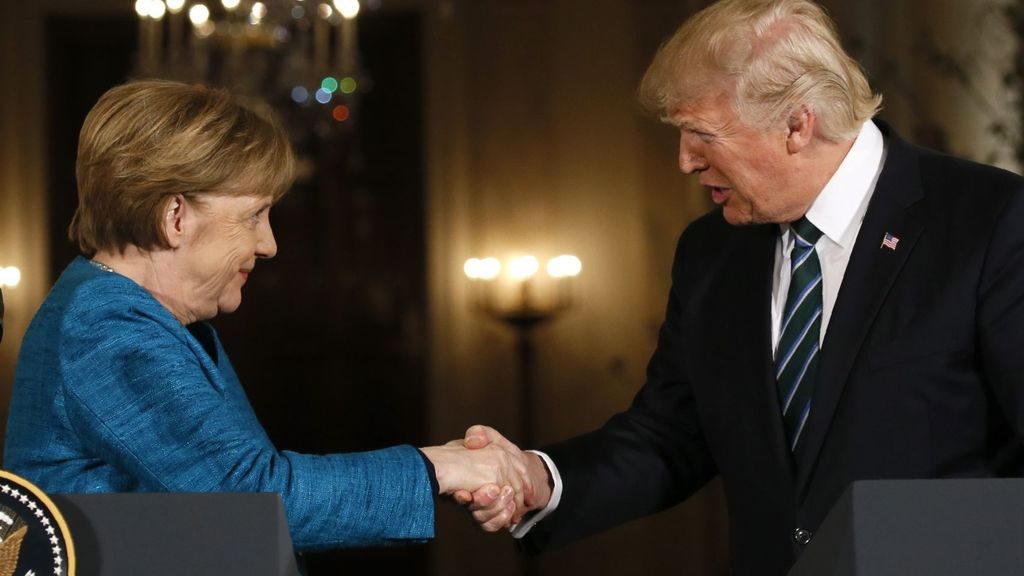 Trump y Merkel se encuentran de nuevo y las relaciones siguen siendo frías