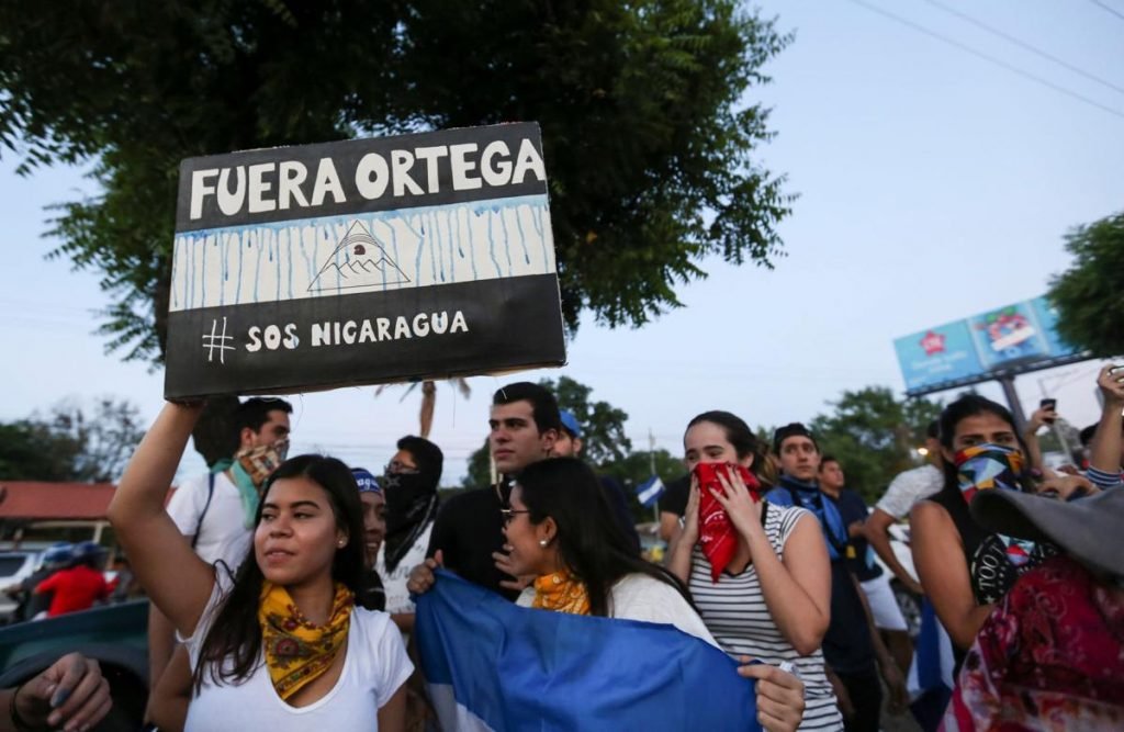 protesta nicaragua