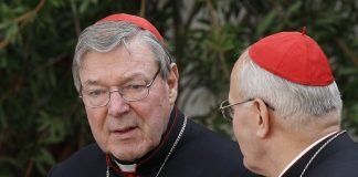 Cardenal George Pell. Créditos: Catholic News Service