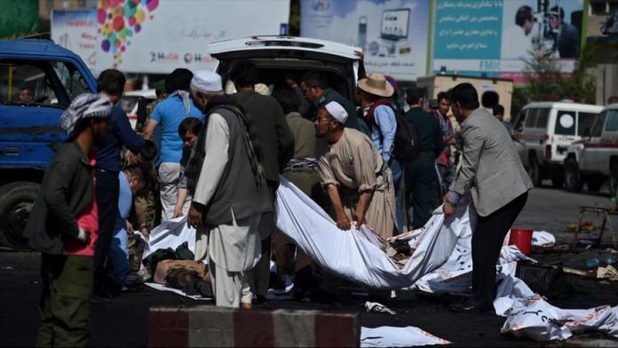 Mil 692 civiles muertos en Afganistán en primer semestre de 2018
