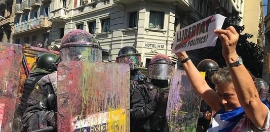 Liberados los detenidos por altercado con Mossos d´Escuadra en Barcelona