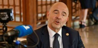El comisario europeo de Asuntos Financieros, Pierre Moscovici