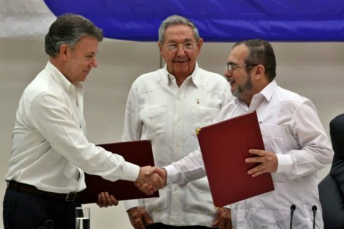 Acuerdo de paz entre las FARC y Gobierno Colombiano arribo a 2 años