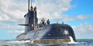 Hallan submarino argentino