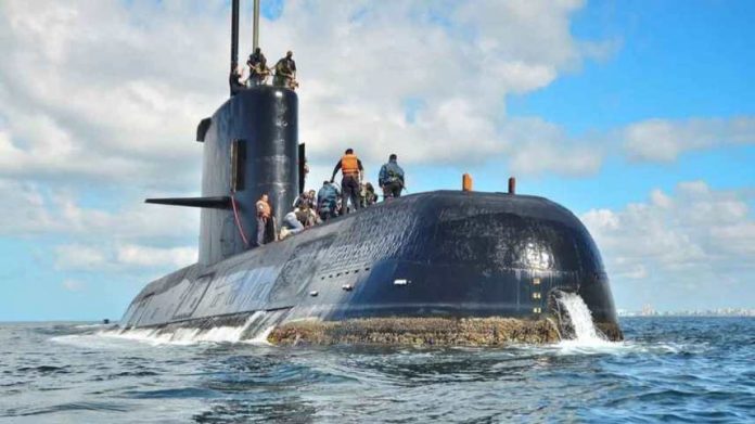 Hallan submarino argentino