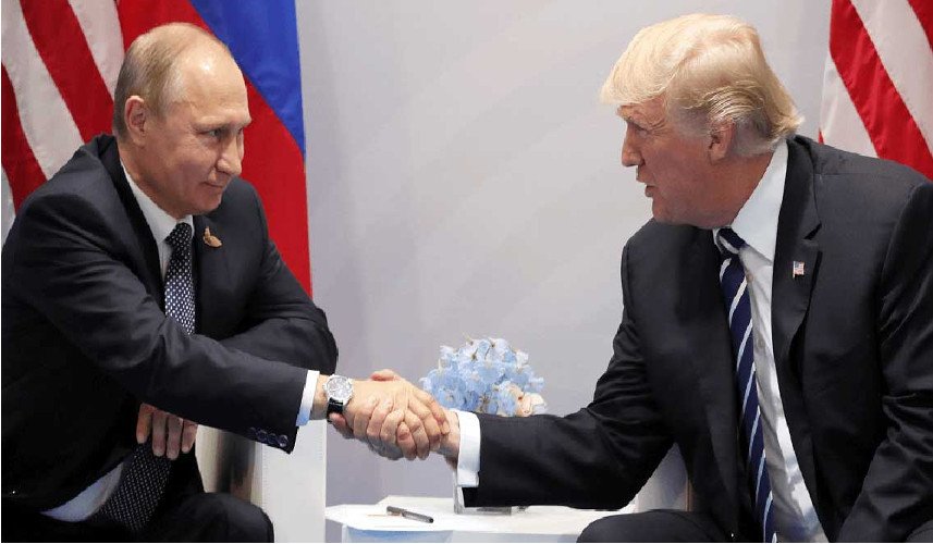 Presidentes de Rusia y EEUU