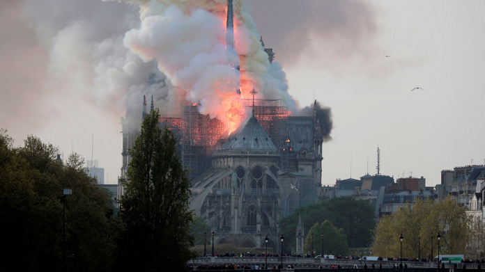 Esto fue lo que se salvó y lo que se perdió en el incendio de la catedral de Notre Dame de París