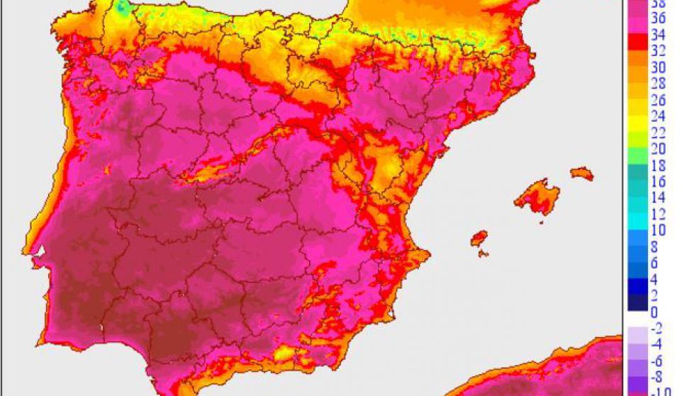 Ola de calor en España