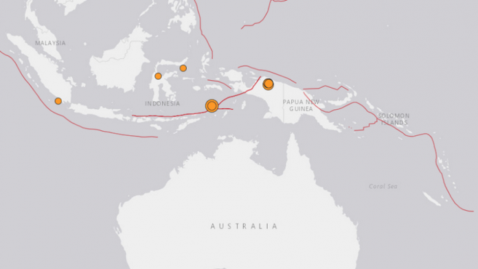 Fuerte sismo de magnitud 7,3 en Indonesia se sintió hasta en Australia