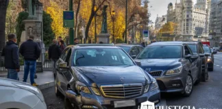 quién paga los daños en un accidente en cadena