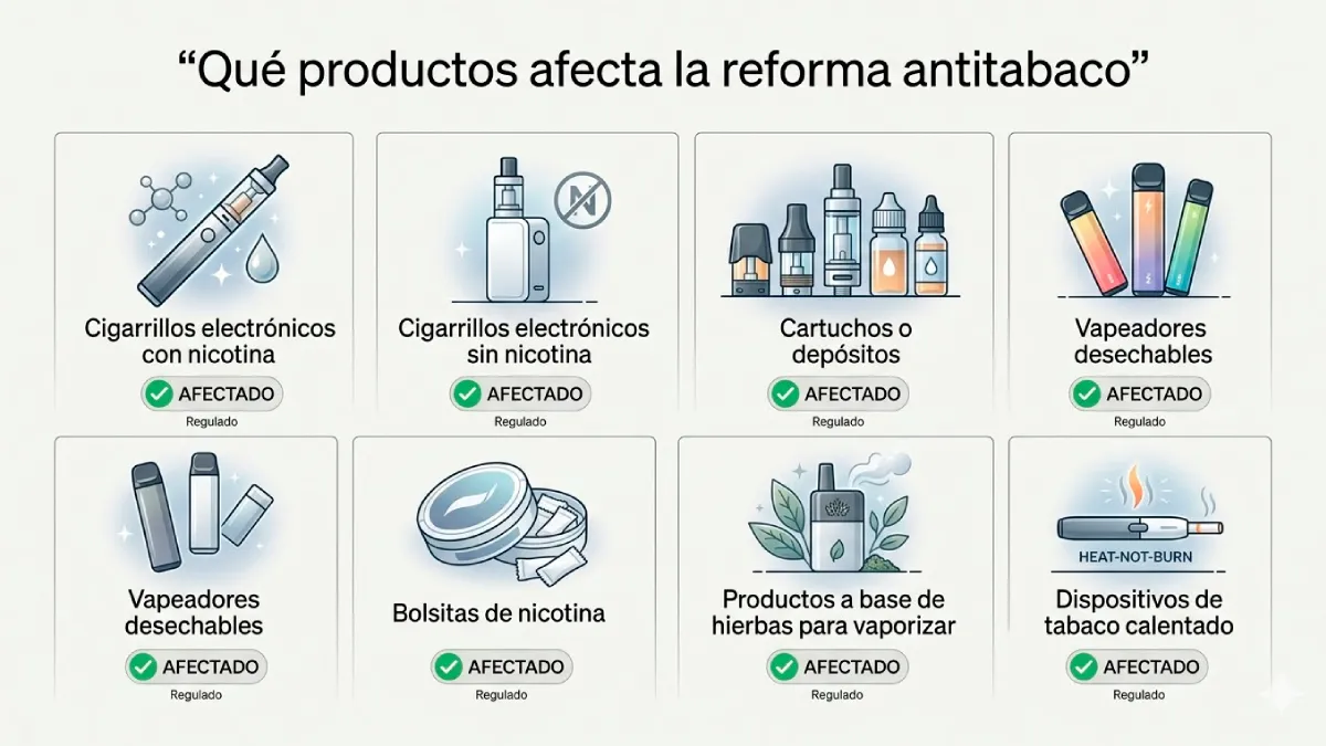 reforma ley antitabaco que afecta