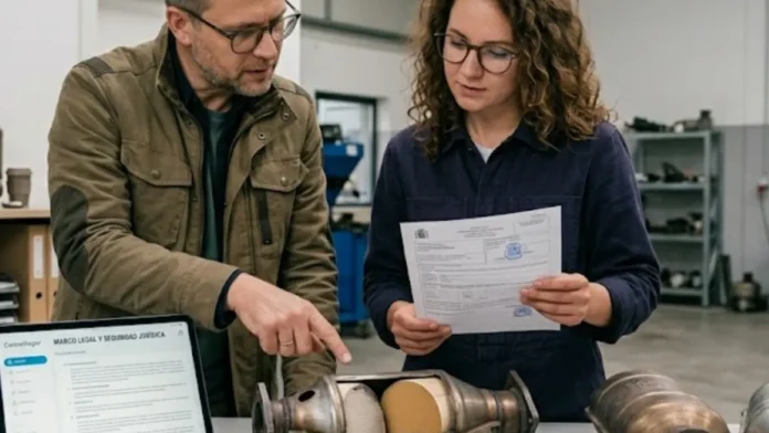 marco legal para comprar y reciclar catalizadores en España