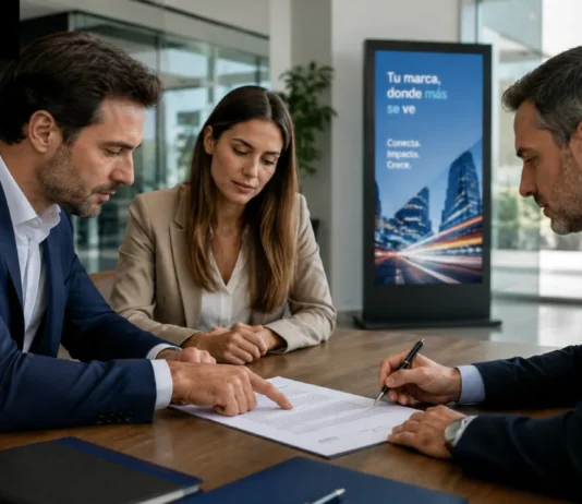 Qué revisar antes de firmar un contrato con expositores publicitarios