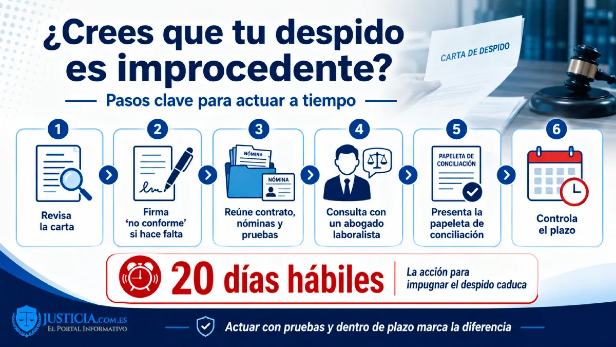 despido improcedente en Murcia