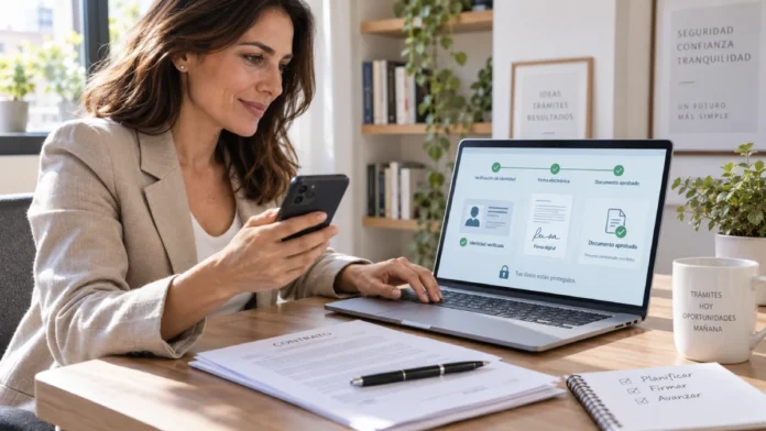 cómo funciona la firma digital de Credimoney